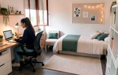 Habitación propia, gastos previsibles y vida universitaria son las ventajas de vivir en una residencia